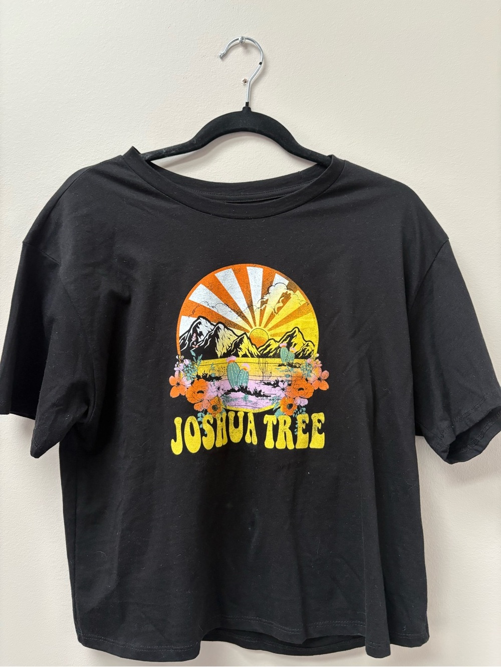 Joshua Tree Graphic Short Sleeve Tee - Black